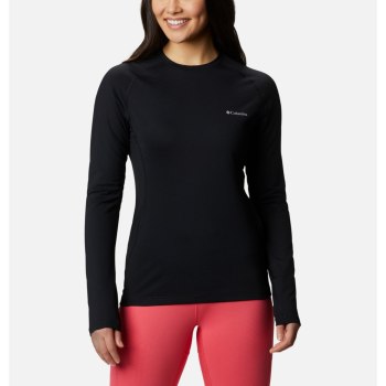 Columbia Sweater Dames, Omni-Heat 3D Knit Crew II Baselayer Zwart, 06NKMRCVZ